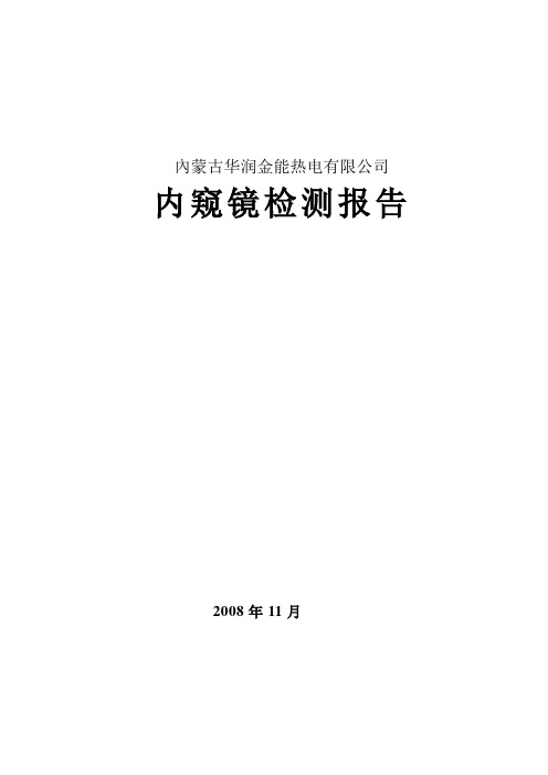 内窥镜检测报告