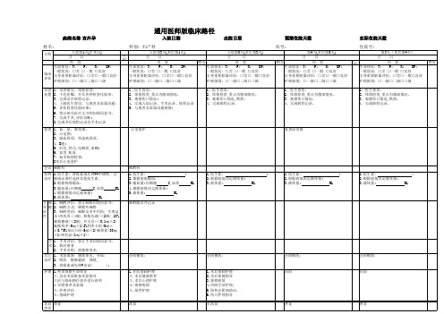 临床路径—宫外孕