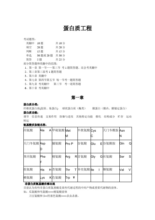 蛋白质工程(整合版)1