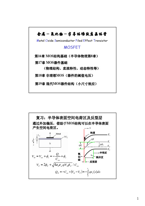 MOSFET_01_2011_stu半导体物理