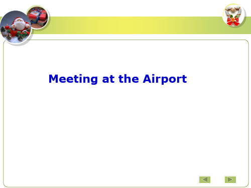 meeting at the airport