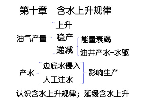 第10章含水上升规律详解