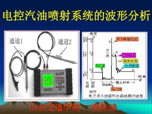 汽车电控燃油控制的波形分析