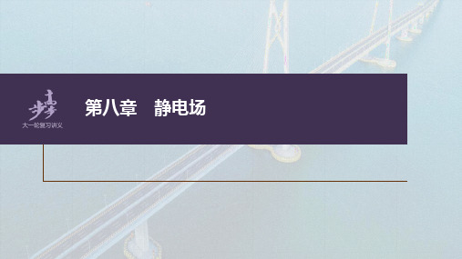 电容器 实验 观察电容器的充、放电现象 带电粒子在电场中的直线运动    2023年高考物理一轮复习