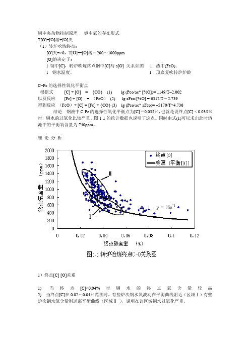 钢中夹杂物控制原理