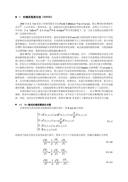 时域有限差分法