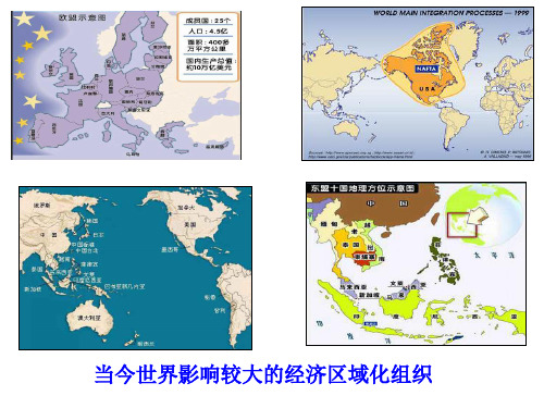 经济区域集团化的发展
