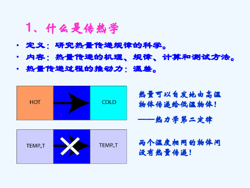 导热部分总复习