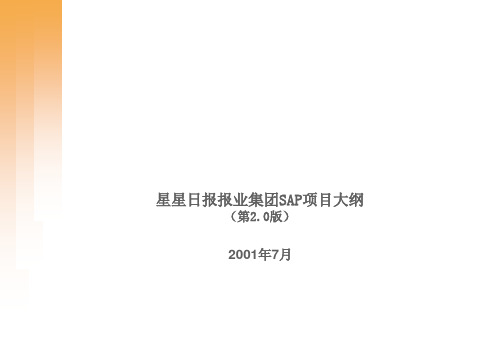 普华永道--某日报报业集团SAP实施项目(ppt 40页)