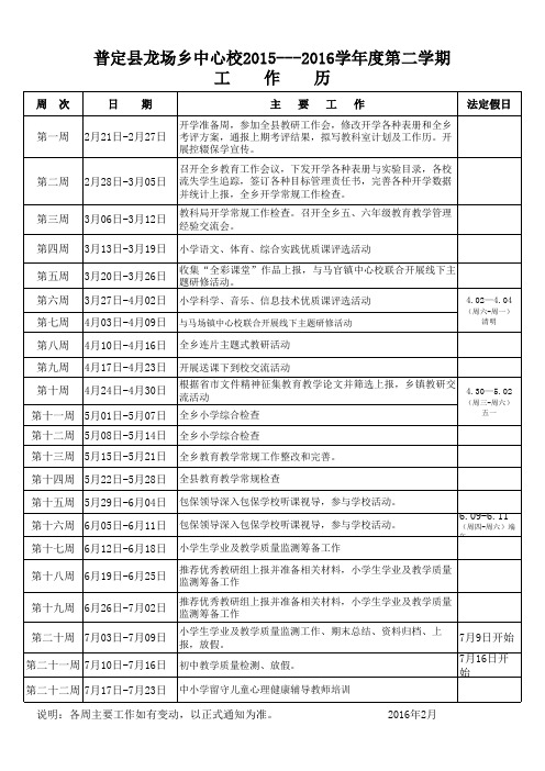 2015-2016教科室工作历