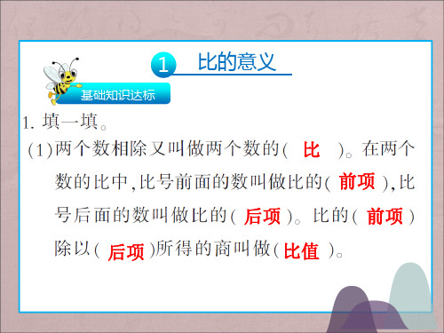 六年级上册数学习题课件-四、比 人教新课标(2014)(共49张PPT)