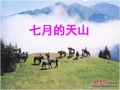 人教版小学语文四年级下册《七月的天山》PPT课件