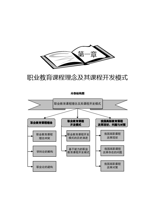 职业教育课程理念及其课程开发模式