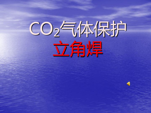 CO2气体保护焊(立角焊)