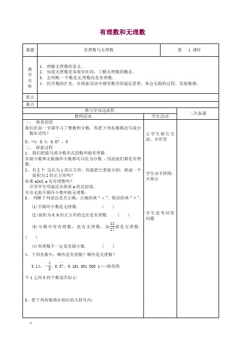 苏科初中数学七年级上册《2.0第2章 有理数》教案 (1)【精品】.doc