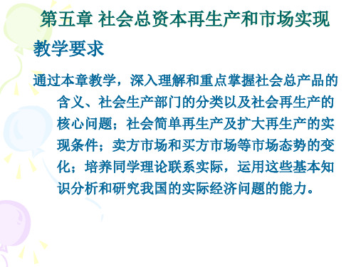 社会总资本再生产和市场实现.pptx