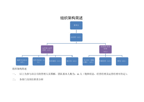 车队管理架构及部门职责 (修复的)