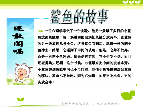 自我设限与成功 PPT课件