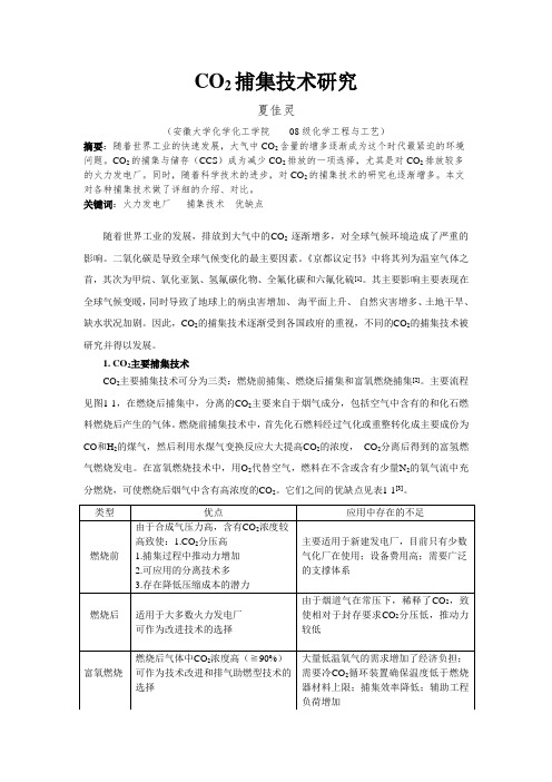 化学信息学—CO2的捕集技术