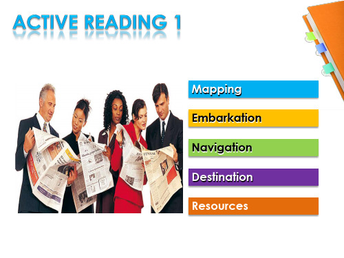 新标准大学英语unit4-Activereading 1