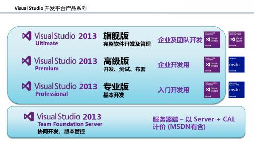 VS with MSDN -版本比较-V1 0