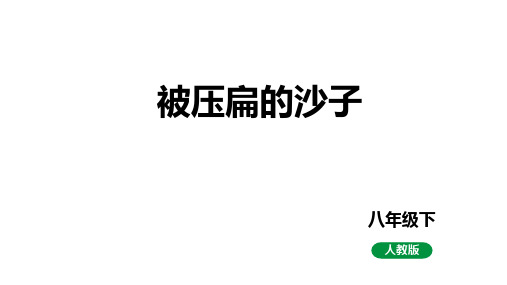 第6课 短文两篇——被压扁的沙子 课件(共27张PPT)