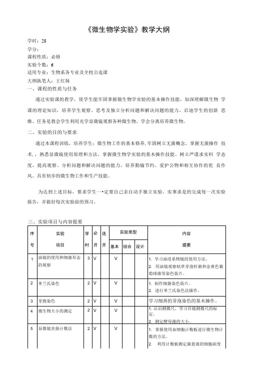 《水产养殖技术实验》教学大纲.doc