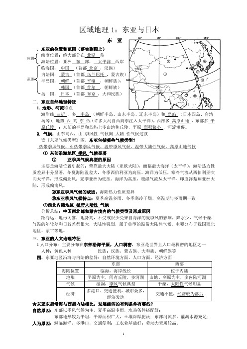 东亚和日本