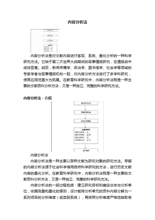 内容分析法