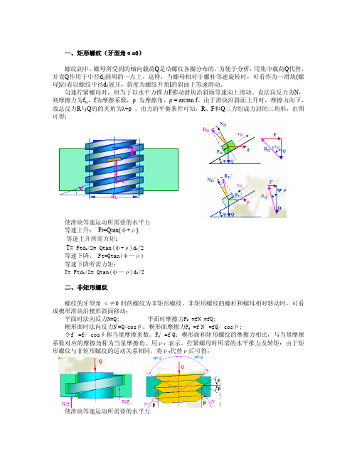 螺纹受力计算