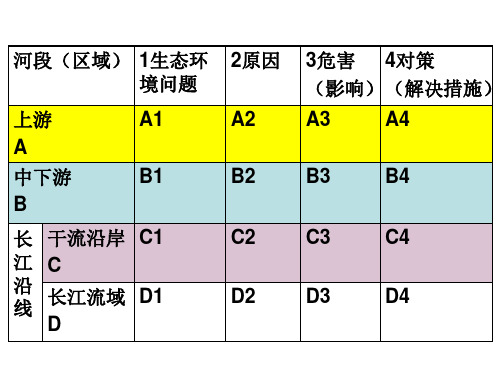 长江生态环境问题及其治理保护