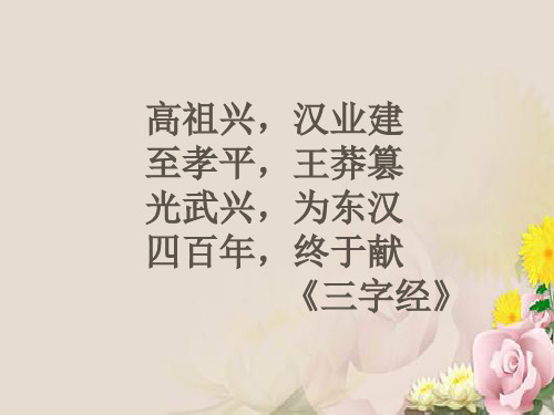 人教部编版七年级历史上册课件:第13课东汉的兴亡(共23张PPT)