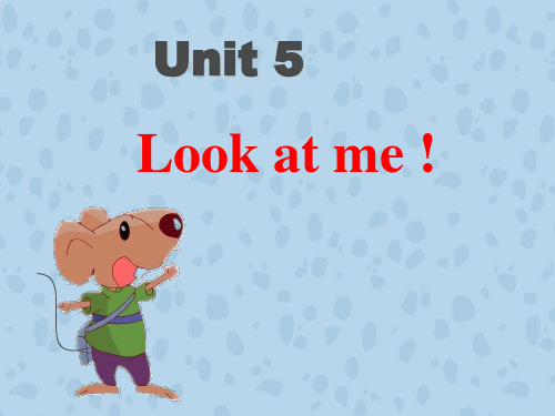 牛津译林版三年级英语上册Unit 5 Look at me! 课件1.ppt