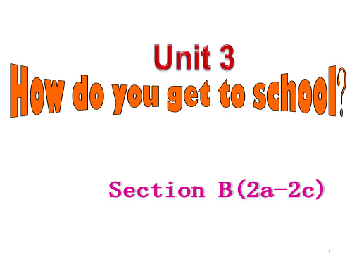 人教版英语 七年级下册 Unit3 SectionB reading 课件