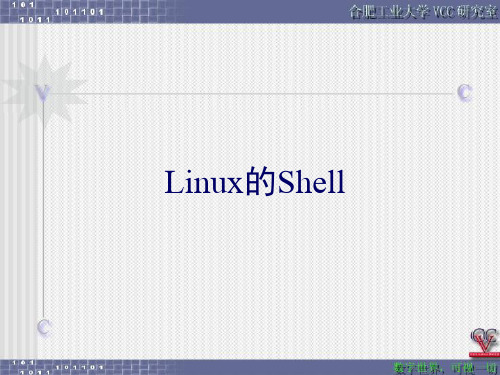 《Linux的Shell》PPT课件