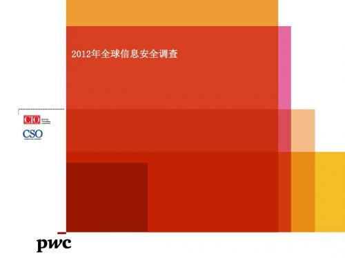 2012年全球信息安全调查