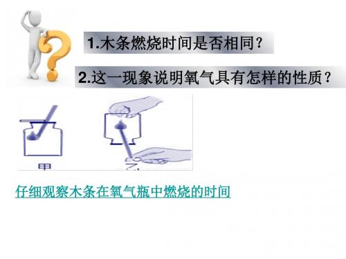 氧气 PPT教学课件28 鲁教版