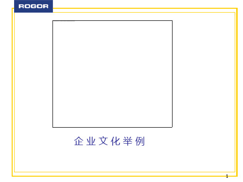 企业文化举例