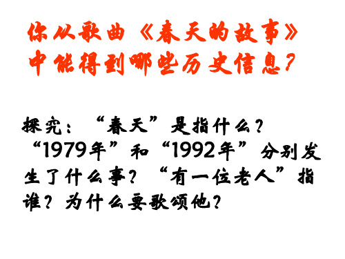 人民版高中历史必修三4.3《建设中国特色社会主义理论》经典课件(共41张ppt)