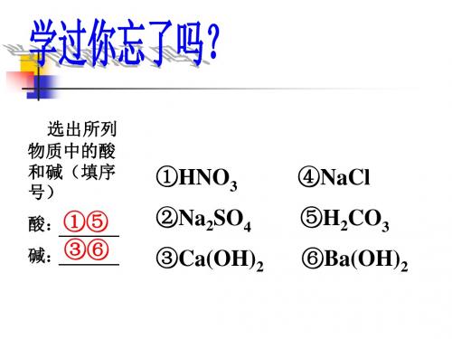 溶液酸碱性的强弱PH