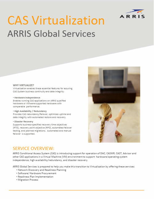 ARRIS CAS虚拟化技术白皮书说明书