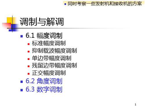 第六章调幅波