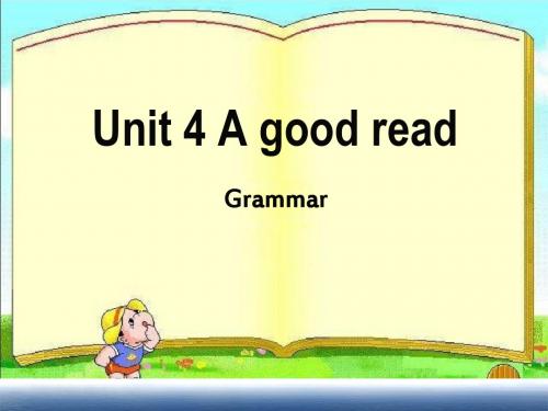 译林版牛津英语八年级下册教学课件 Unit 4 Grammar