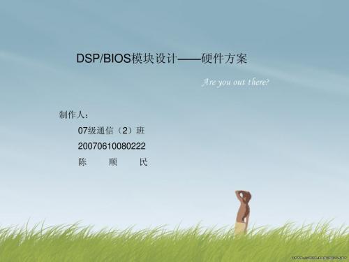 dsp bios硬件方案