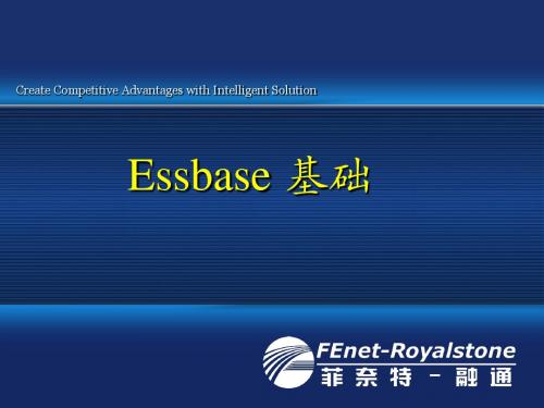 Essbase基础