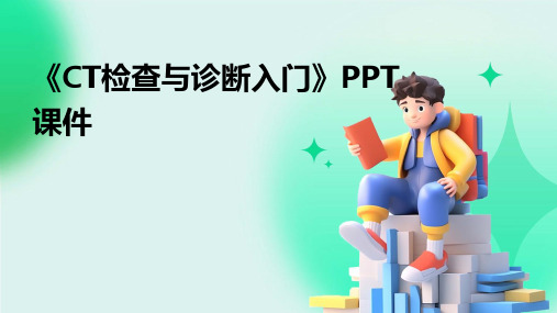 《CT检查与诊断入门》课件