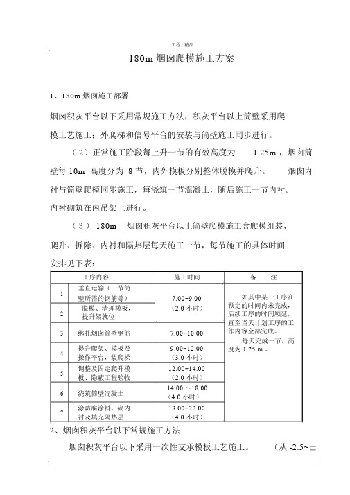 180m烟囱爬模施工方案1_4523