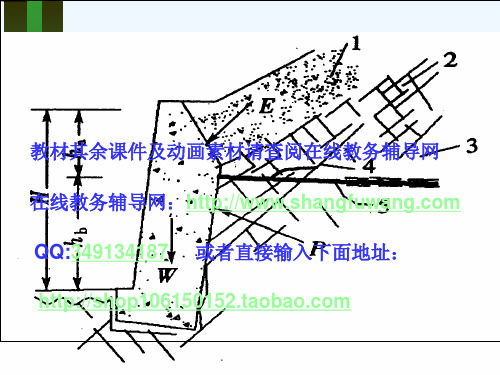 岩石力学基础教程 作者 侯公羽 第8章 岩石力学在边坡工程中的应用