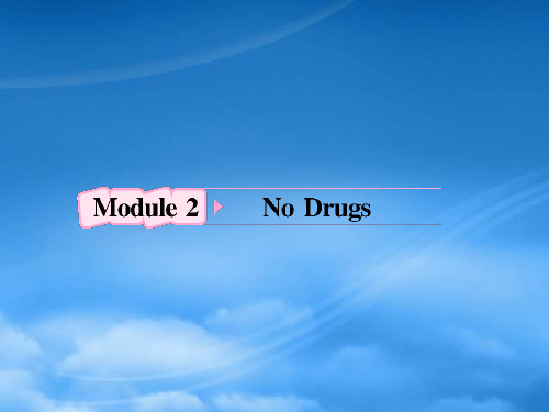 高考英语 Module2《No Drugs》知识与要点课件 外研必修2