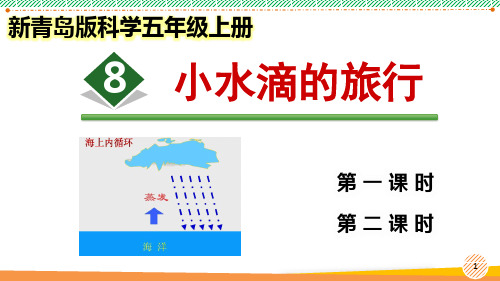 新青岛版科学五年级上册《小水滴的旅行》优质课件